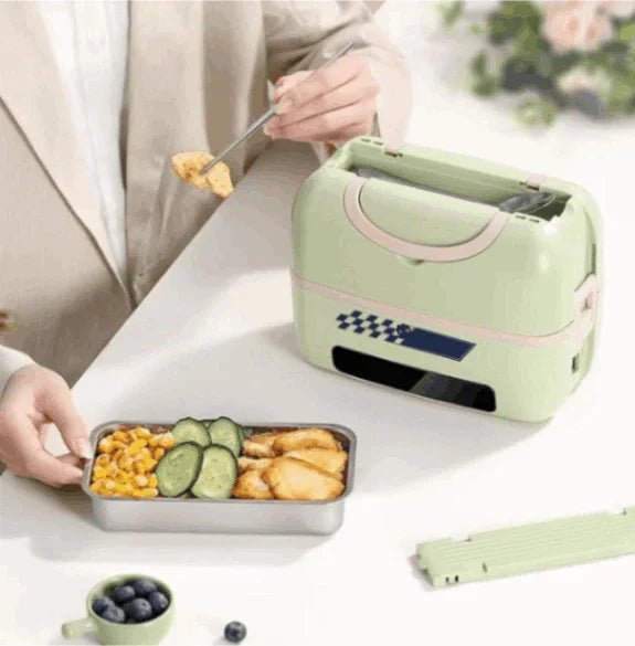 3 IN 1 NICEE Electric Lunch Box - Steaming| Cooking| Heating - Select13