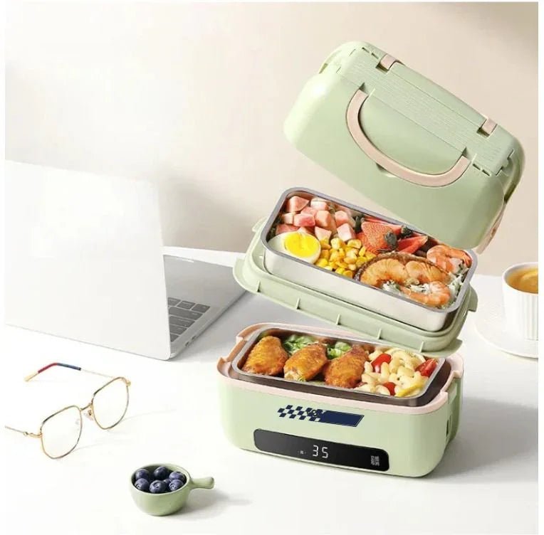 3 IN 1 NICEE Electric Lunch Box - Steaming| Cooking| Heating - Select13