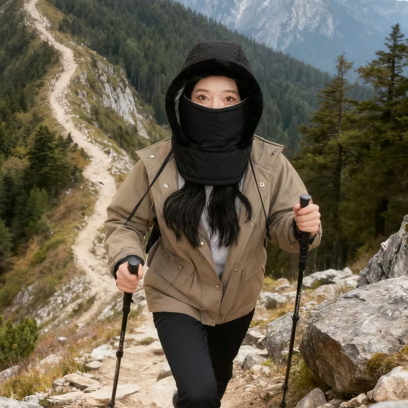 WarmLock™ UltraWarm Windproof Hooded Cap For Men/Women- Pack of 2