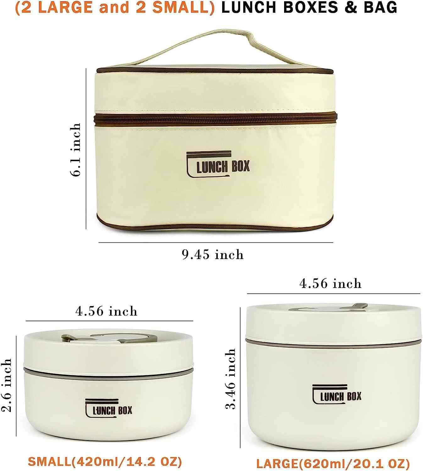 HotServ Pro Lunch Case 24x Insulated Tiffin Complete Set - Select13