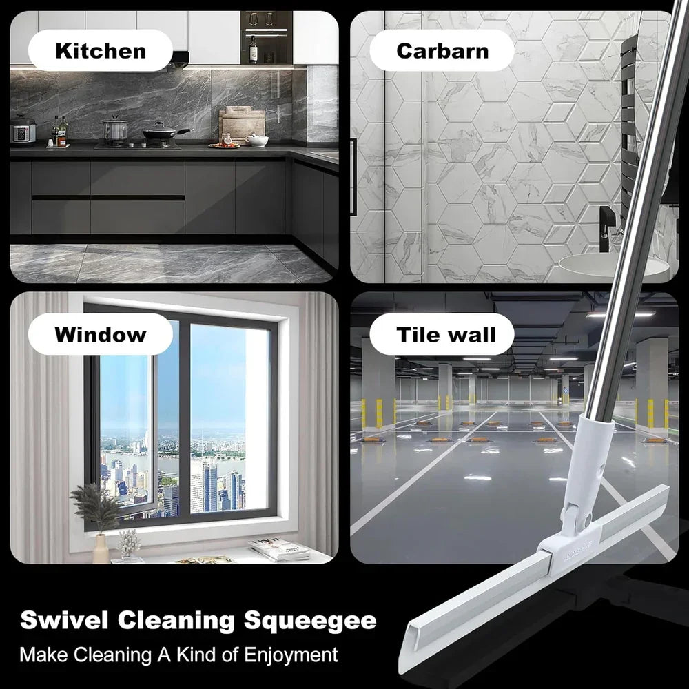 All IN 1 MOP Wiper & Broom| Adjustable & 180° Rotating - Select13