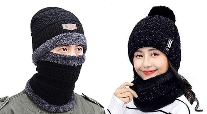 New FrostLock™ UltraWarm Windproof Hooded Fleece Scarf- PACK OF 2