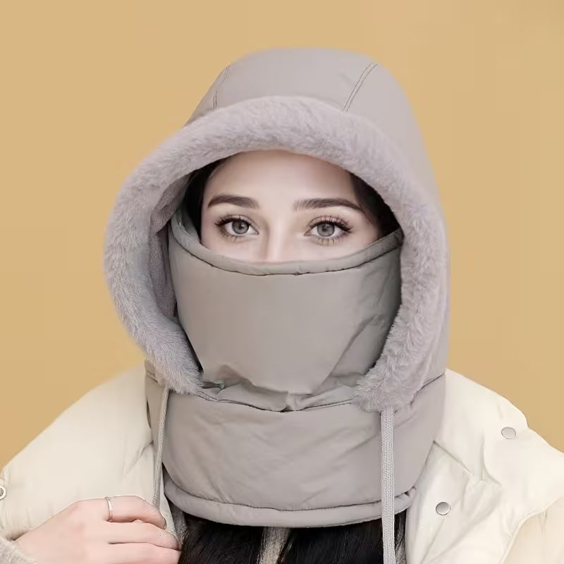 FrostLock™ UltraWarm Windproof Hooded Fleece Scarf- Pack of 2