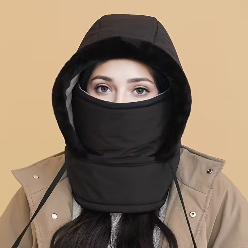 FrostLock™ UltraWarm Windproof Hooded Fleece Scarf- Pack of 2