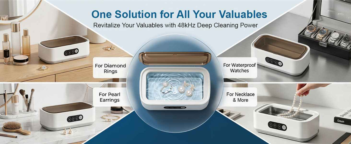 ProCare Ultrasonic Cleaner for Jewelry, Watches & Eyewear