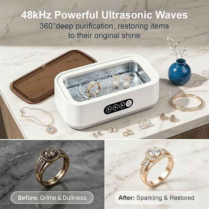 ProCare Ultrasonic Cleaner for Jewelry, Watches & Eyewear