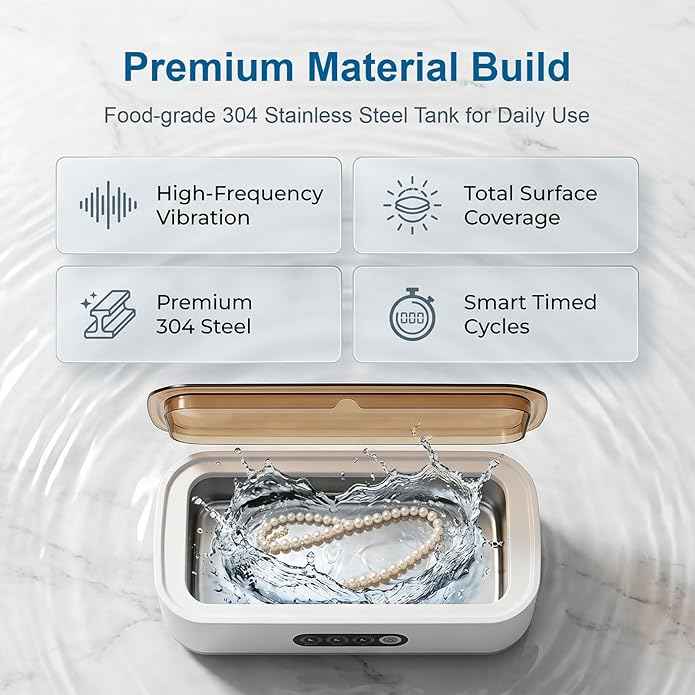 ProCare Ultrasonic Cleaner for Jewelry, Watches & Eyewear