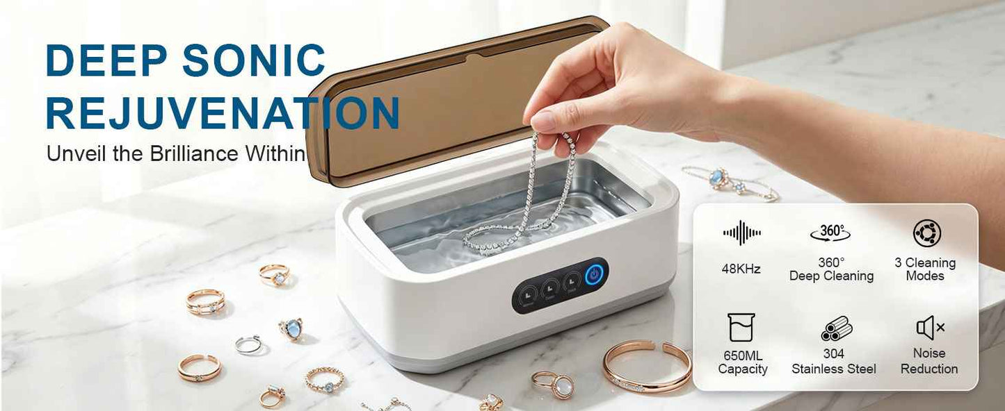 ProCare Ultrasonic Cleaner for Jewelry, Watches & Eyewear
