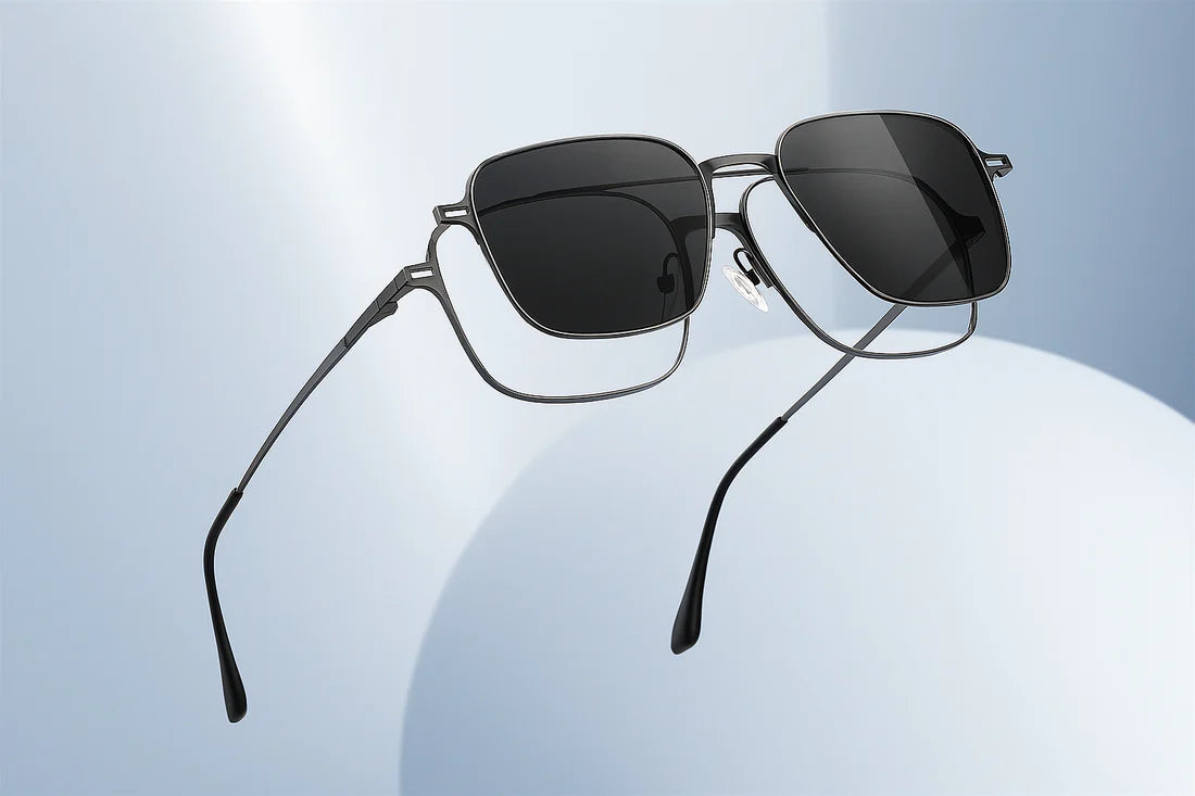 LunaFlux 6 in 1 Multiwear Retro Style Glasses